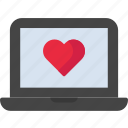 heart, laptop, love, macbook, valentine 