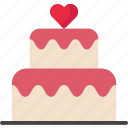 birthday, cake, celebration, dessert, valentine