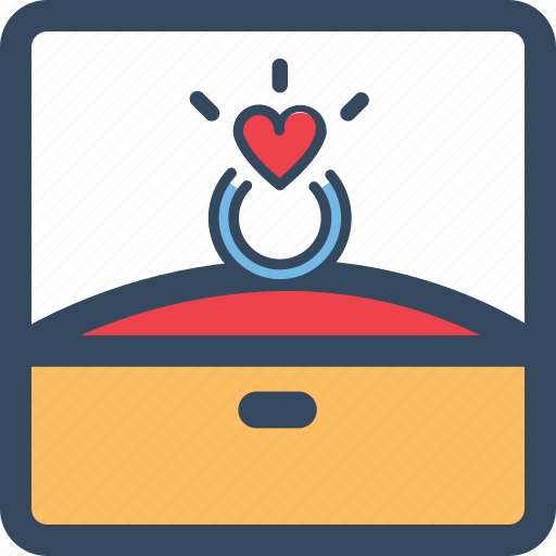 Alarm, case, heart, love, ring, varlk icon - Download on Iconfinder