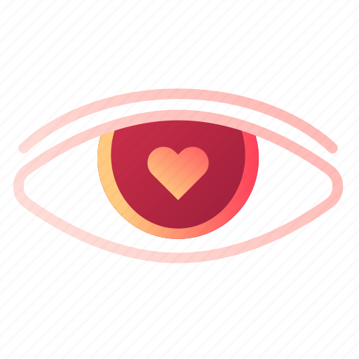 Eye, falling in love, love, valentine, valentines icon - Download on Iconfinder
