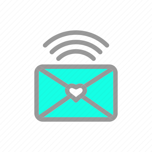 Envelope, hearth, message icon - Download on Iconfinder