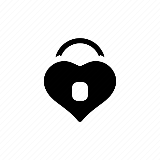 Lock, hearth, padlock icon - Download on Iconfinder