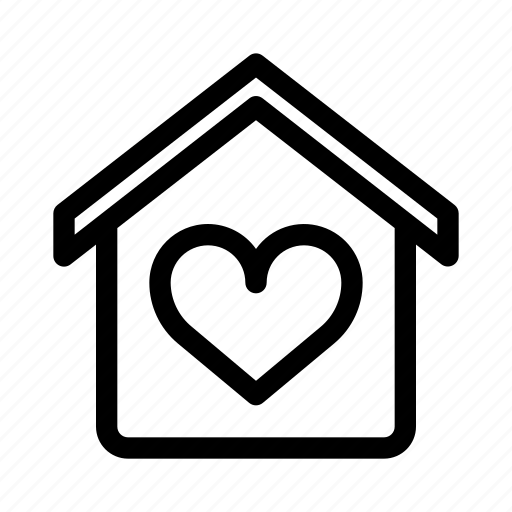 Home, house, valentine icon - Download on Iconfinder