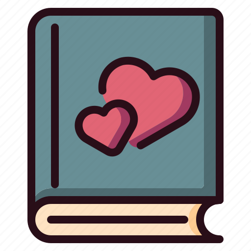 Book, love, valentine, romance, novel icon - Download on Iconfinder