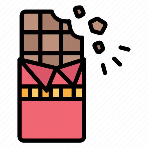 Dessert, sweet, chocolate, food, bar, brown, cocoa icon - Download on Iconfinder