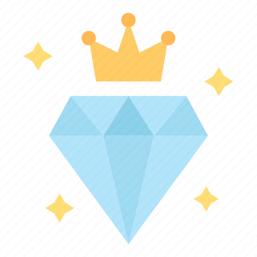 Diadem, diamond, crown, princess, luxury, gem, jewelry icon - Download on Iconfinder
