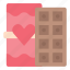 present, ribbon, chocolate, gift, valentine, love, sweet, heart, box 