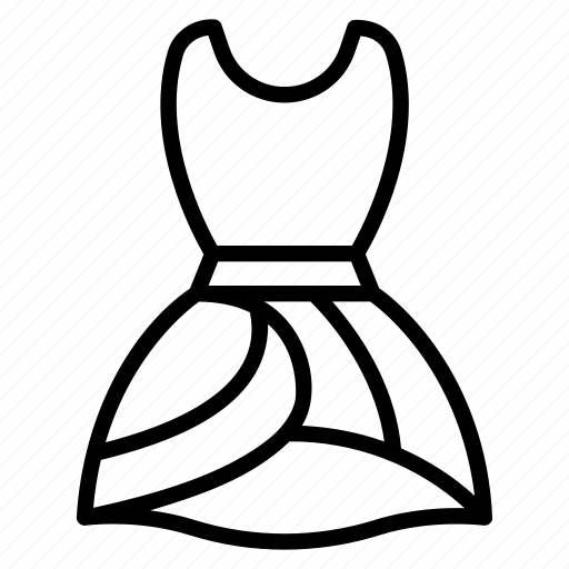 Fashion, female, woman, girl, dress, clothes, garment icon - Download on Iconfinder