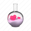 love potion, glass bottle, valentine potion, romantic potion, chemistry, love chemistry, valentine day 
