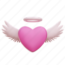 heart, angel, wings, love, valentine, cupid 