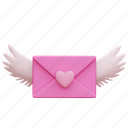 love, letter, envelope, heart, valentine 