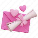 love, letter, heart, envelope, valentine 