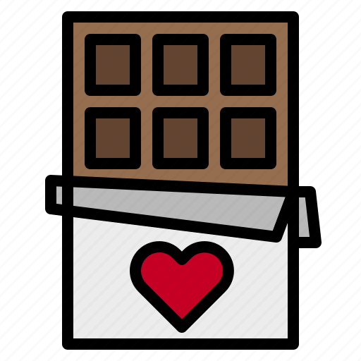Bar, chocolate, valentine icon - Download on Iconfinder