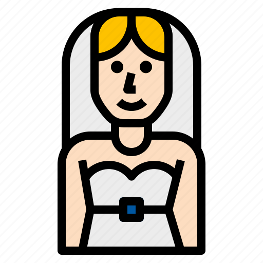 Bride, wedding, woman icon - Download on Iconfinder