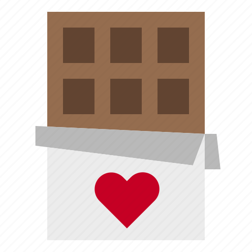 Bar, chocolate, love icon - Download on Iconfinder