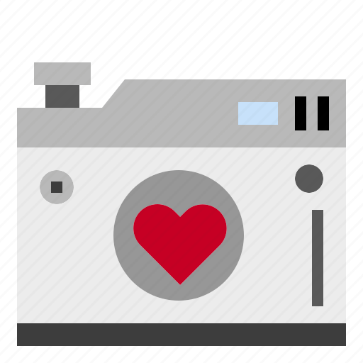 Camera, heart, photography icon - Download on Iconfinder