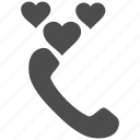 call, chat, love, message, phone, speaker, telephone