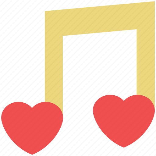 Love music, love songs, music sign, musical note, romantic music, romantic songs icon - Download on Iconfinder