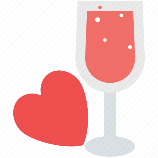 Drink, glass, love, love concept, love drink, romantic, valentine’s day icon - Download on Iconfinder