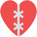 decorative heart, heart, ribbon patch heart, valentine heart, valentine’s day decorations