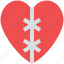 decorative heart, heart, ribbon patch heart, valentine heart, valentine’s day decorations 