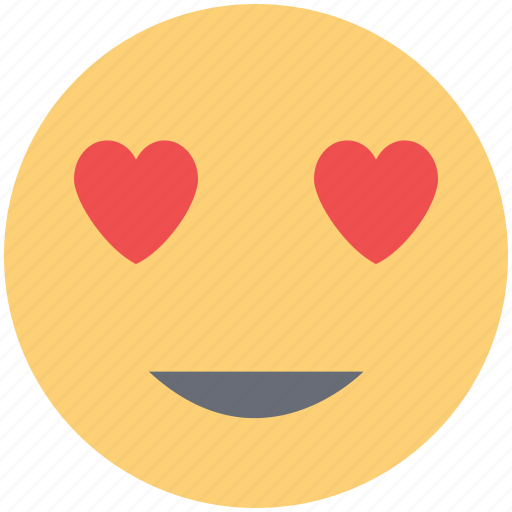 Happy emoticons, happy face, in love smiley, love sign, love symbol, smiley icon - Download on Iconfinder