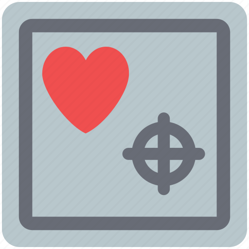 Heart, heart with target, love sign, love symbol icon - Download on Iconfinder