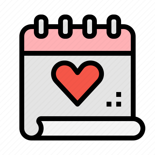 Calendar, date, day, love, valentines icon - Download on Iconfinder