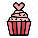 bithday, cupcake, dessert, love, wedding