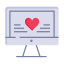 computer, day, heart, love, valentine, valentines, wedding 