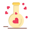 day, flask, heart, love, valentine, valentines, wedding 