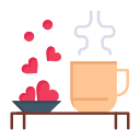 cup, day, hearts, love, loving, tea, valentine, valentines, wedding 