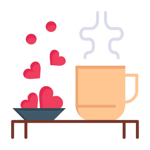 Cup, day, hearts, love, loving, tea, valentine icon - Free download