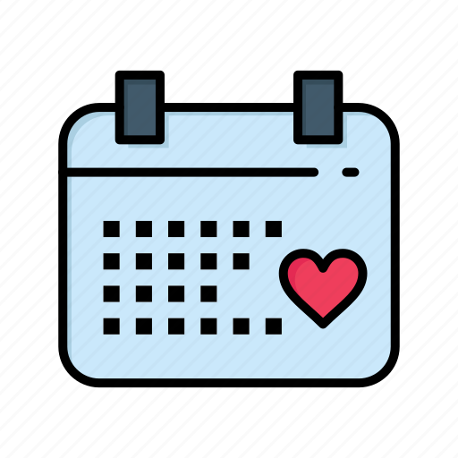 Calender, day, love, valentine, valentines, wedding icon - Download on Iconfinder