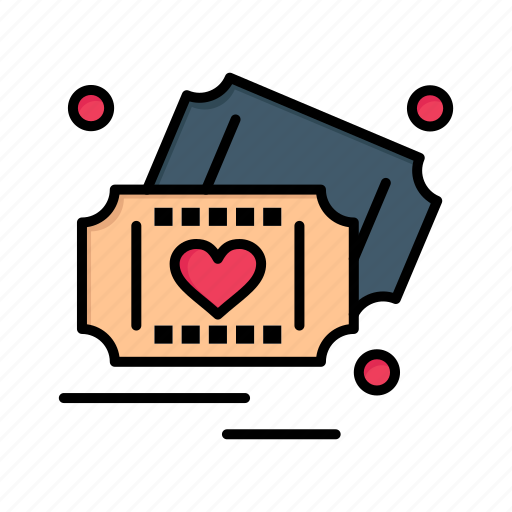 Day, heart, love, ticket, valentine, valentines, wedding icon - Download on Iconfinder
