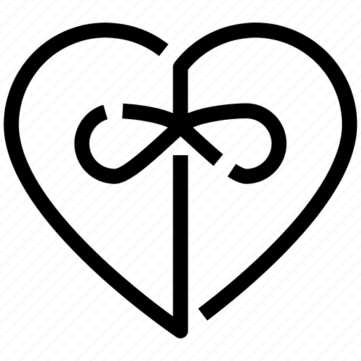 Valentine day, gift, heart icon - Download on Iconfinder