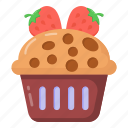 cupcake, dessert, muffin, bakery food, tea snack