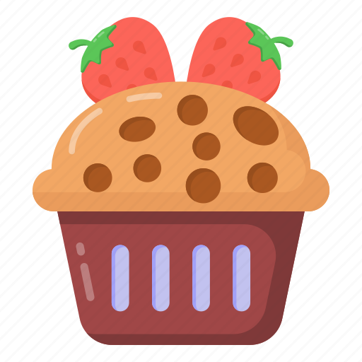 Cupcake, dessert, muffin, bakery food, tea snack icon - Download on Iconfinder