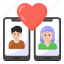 valentine app, love app, dating app, online dating, virtual dating 