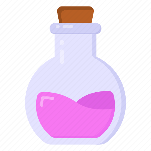 Potion, love potion, magic potion, potion bottle, flask icon - Download on Iconfinder
