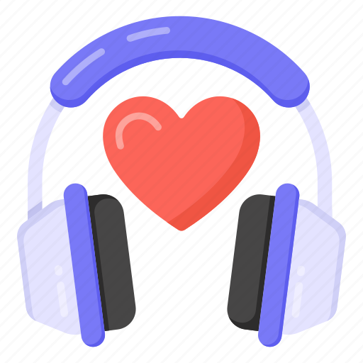 Love music, romantic music, listening music, love listening, audio love icon - Download on Iconfinder