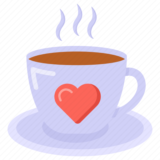 Love coffee, love tea, like coffee, wedding tea, teacup icon - Download on Iconfinder