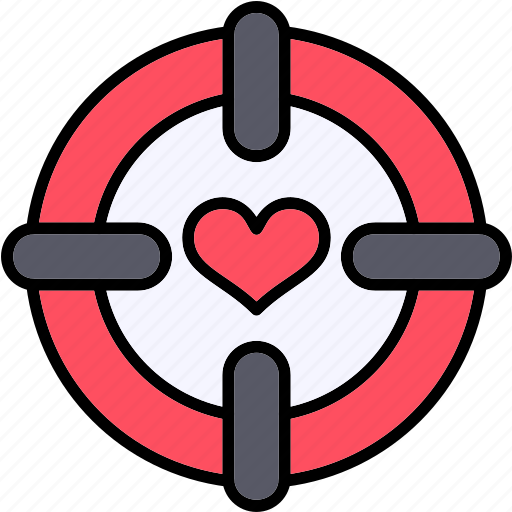 Target, dating, love, romance, valentine icon - Download on Iconfinder
