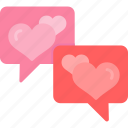 message, chat, couple, love, romantic, sms, valentine