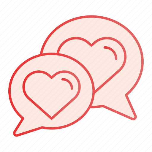 Chat, love, heart, bubble, communication, conversation, message icon - Download on Iconfinder