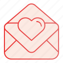letter, love, envelope, invitation, mail, message, paper, communication, valentine