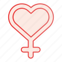 sex, gender, female, heterosexual, women, shape, arrow, human, connection