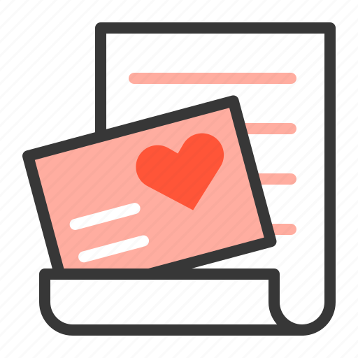 Love, love mail, love message, mail, message, valentine icon - Download on Iconfinder