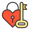 heart, heart key, key, love, valentine 