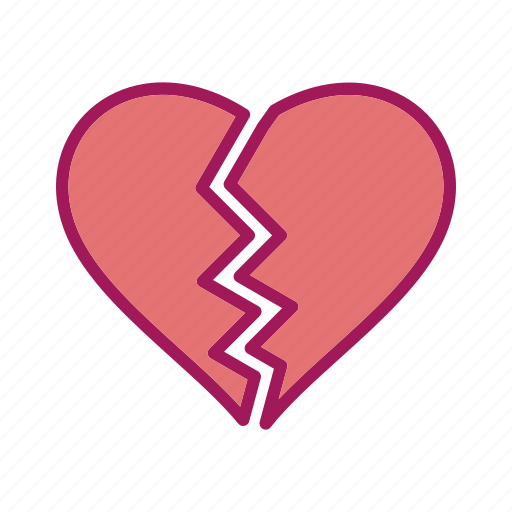 Broken, heart, valentine icon - Download on Iconfinder